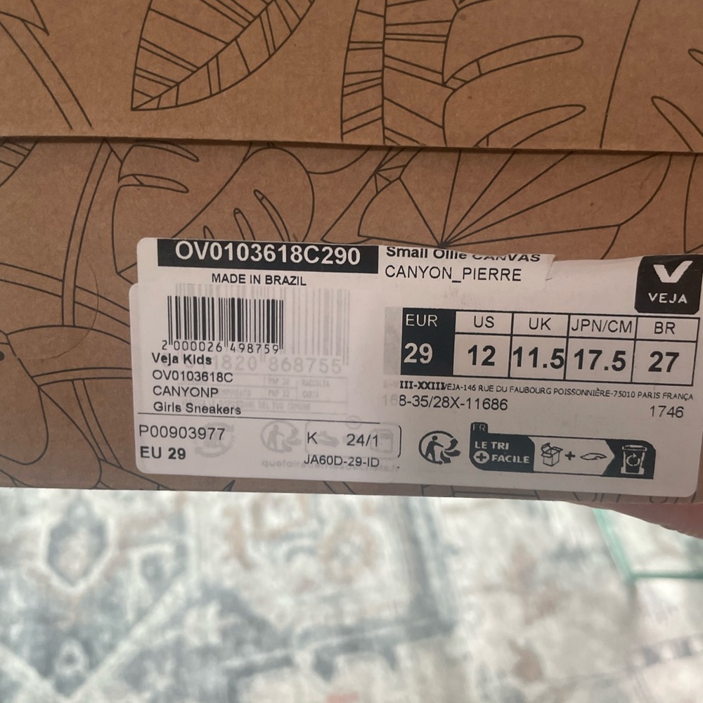 Veja Orange Velcro Sneakers Retro-Inspired Casual - Picture 4 of 8